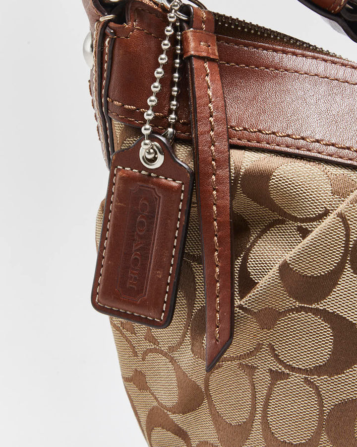 Vintage Y2k 2000s Coach Signature Hobo Soho Handbag