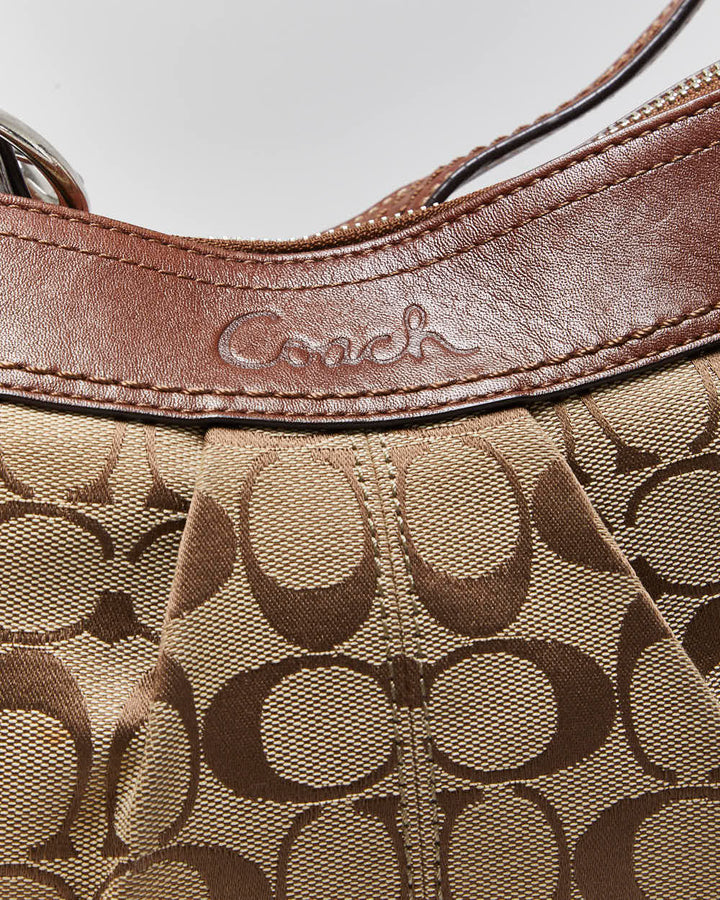 Vintage Y2k 2000s Coach Signature Hobo Soho Handbag