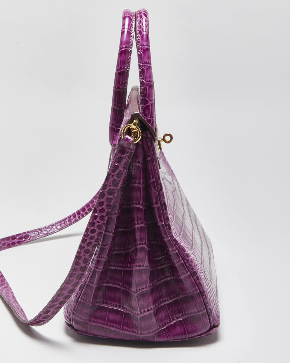 House Of Hello Crocodile Embossed Handbag