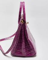 House Of Hello Crocodile Embossed Handbag