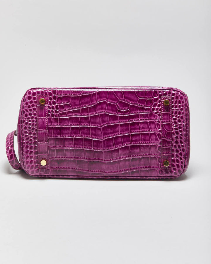 House Of Hello Crocodile Embossed Handbag