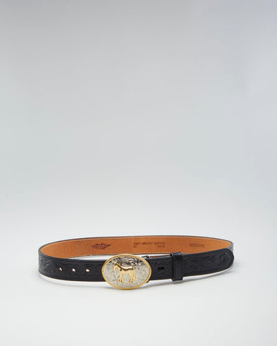 Vintage Leather Horse Belt - W28