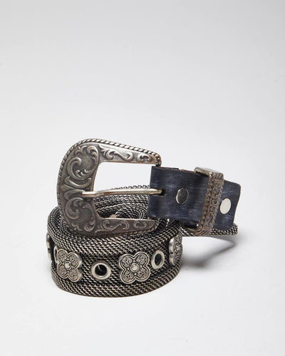 Vintage Chainmail Western Belt - W31-W26