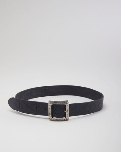 Y2k 00s Fiorucci Leather Belt - W27-W31