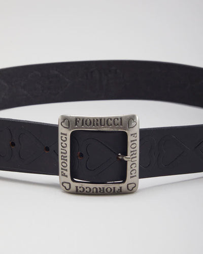 Y2k 00s Fiorucci Leather Belt - W27-W31