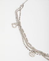 Y2k 00s Bebe Rhinestone Chain Belt - W22-W39