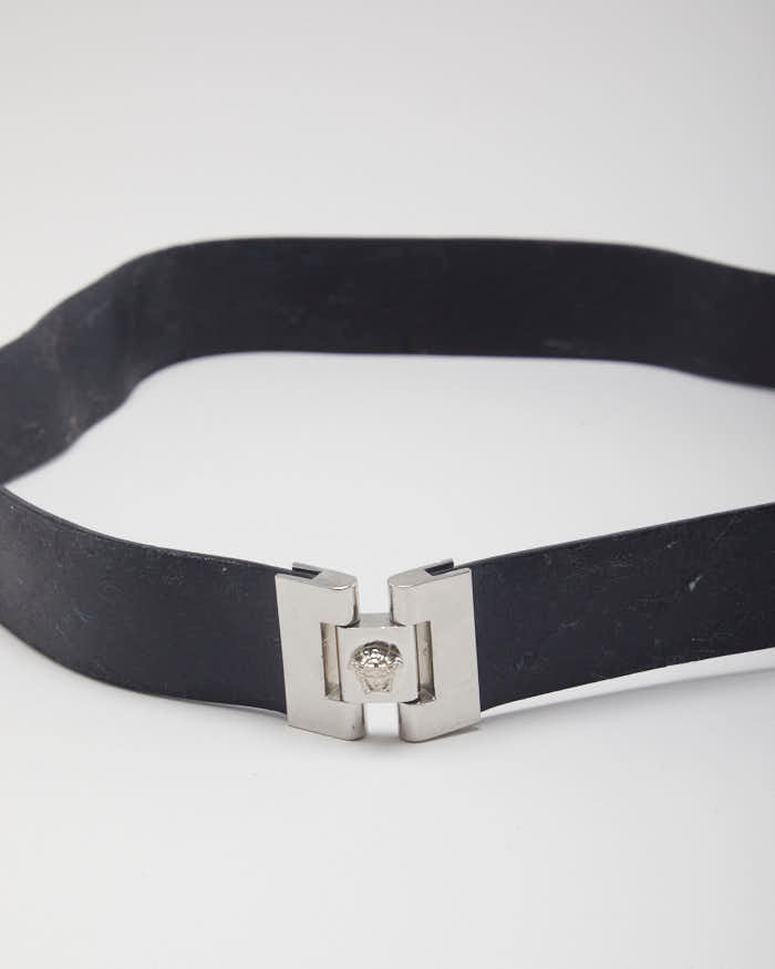 Vintage Versace Leather Belt - W26-W30