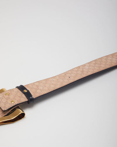 Gucci Patent Leather Bow Belt - W28-W32