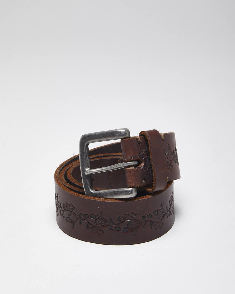 Vintage Bluenotes Leather Belt - W29-35