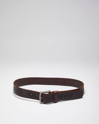 Vintage Bluenotes Leather Belt - W29-35