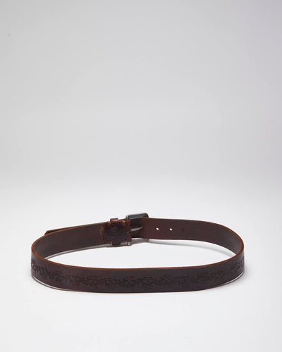 Vintage Bluenotes Leather Belt - W29-35
