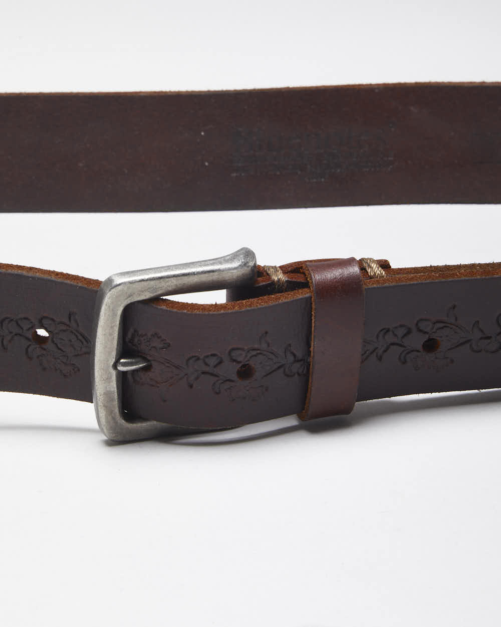 Vintage Bluenotes Leather Belt - W29-35