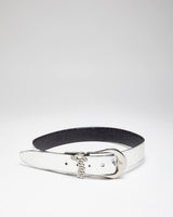 Vintage Y2k 00s Guess Patent Belt - W28-W32