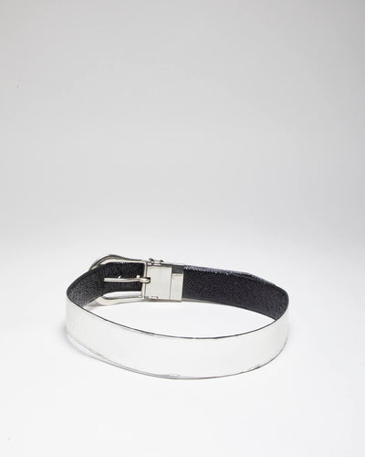 Vintage Y2k 00s Guess Patent Belt - W28-W32