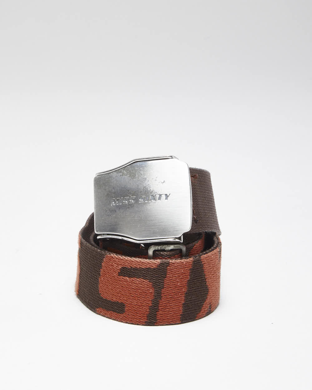 Vintage Y2K Miss Sixty Fabric Adjustable Belt - OS
