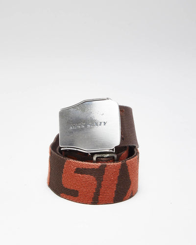 Vintage Y2K Miss Sixty Fabric Adjustable Belt - OS