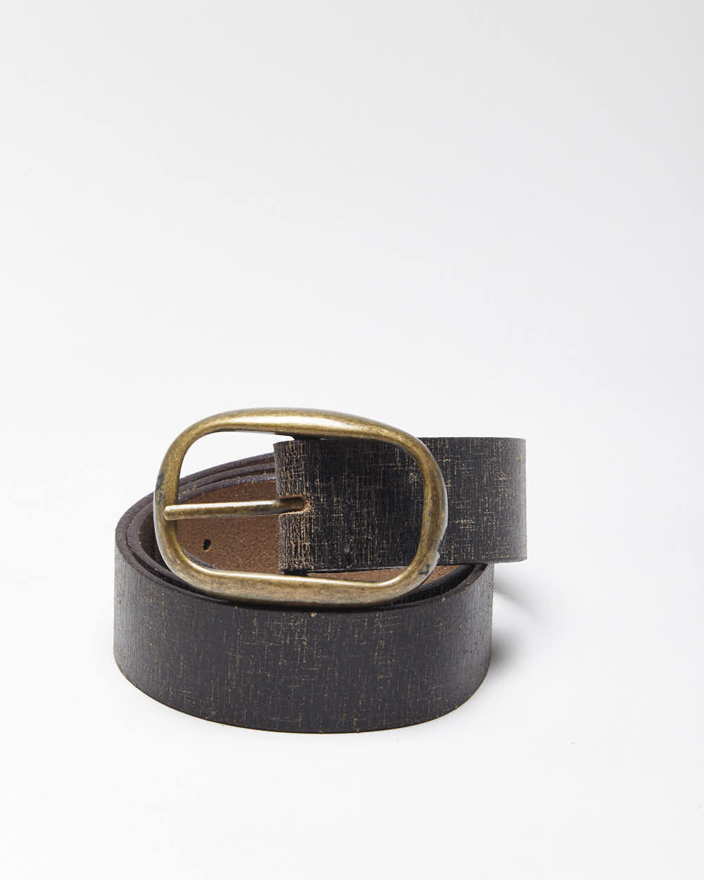 Vintage Nevada Brown Leather Belt - W28-W32