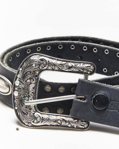 Vintage Harley Davidson Leather Belt - W27-W32