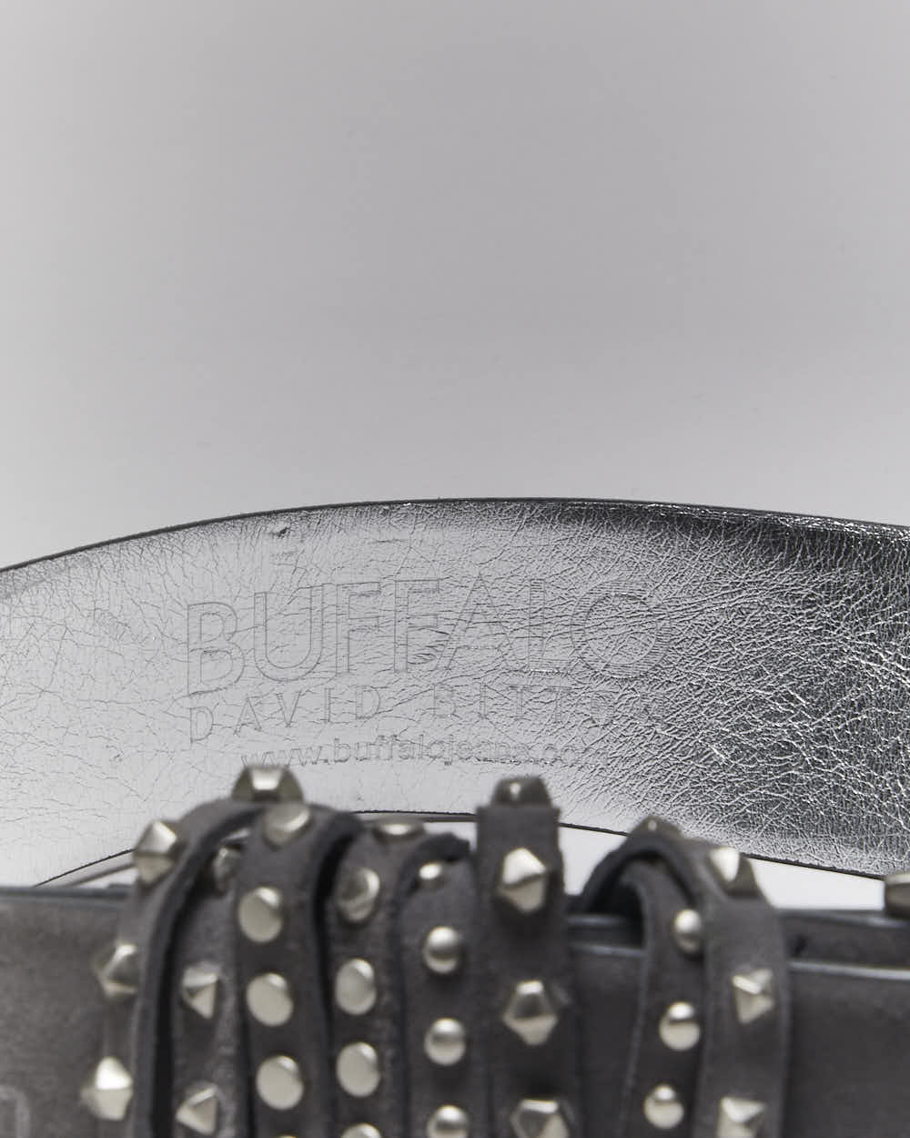 Vintage Y2k 00s Buffalo Studded Belt - W28-W32