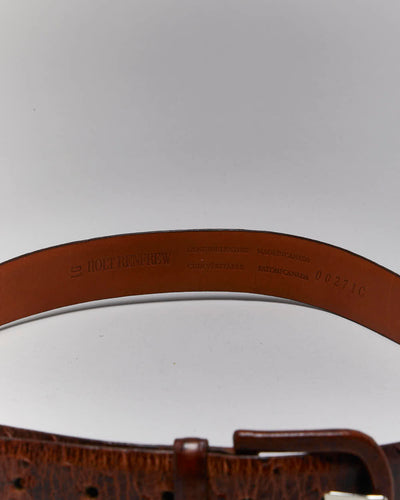 Vintage Holt Renfrew Leather Belt - W30-W34