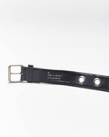 Vintage Y2k 00s Furry Leopard Print Belt - OS