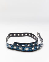 Vintage Y2k 00s Furry Leopard Print Belt - OS