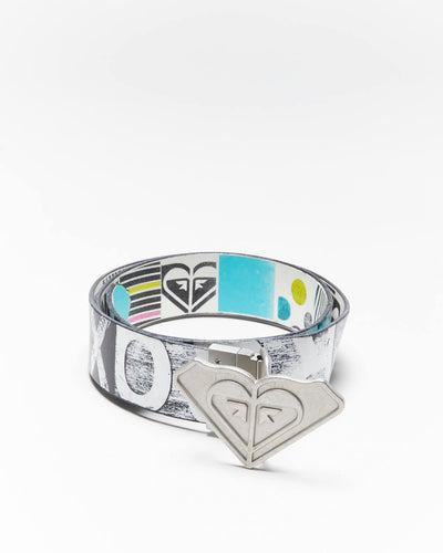 Vintage Y2k 00s Roxy Reversible Belt - W32-W36
