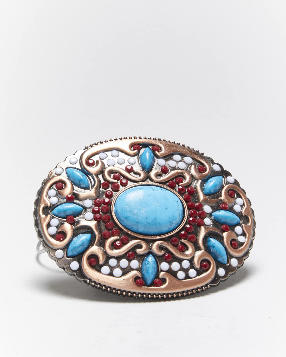 Vintage Y2k 00s Gem Stone Belt Buckle
