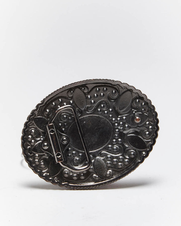 Vintage Y2k 00s Gem Stone Belt Buckle