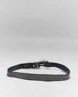 Vintage Y2k 00s Studded Rhinestone Leather Belt - W36-40