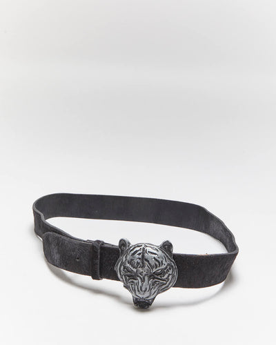 Vintage Pony Hair Leather Belt - W31-35