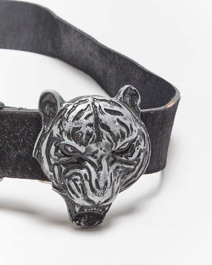 Vintage Pony Hair Leather Belt - W31-35