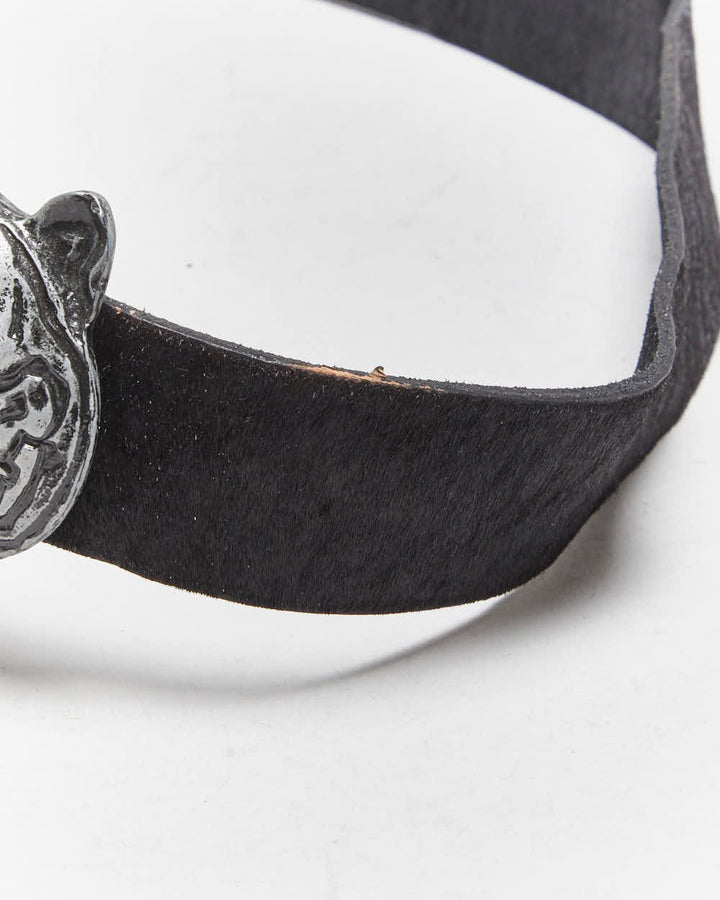 Vintage Pony Hair Leather Belt - W31-35