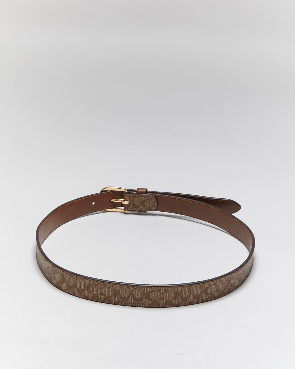 Vintage Y2k 00s Coach Leather Belt - W28-W31