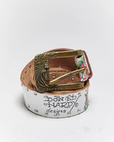 Vintage Y2k 00s Ed Hardy Rhinestone Belt - W29-W35