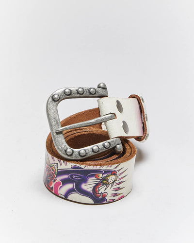 Vintage Y2k 00s Ed Hardy Belt - W29-W35