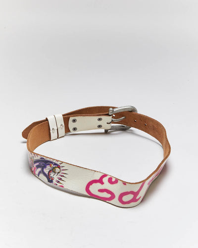 Vintage Y2k 00s Ed Hardy Belt - W29-W35