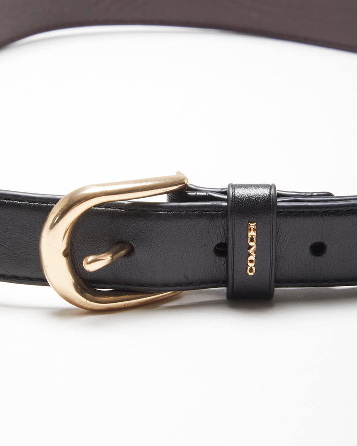 Vintage Coach Leather Belt W28-W32