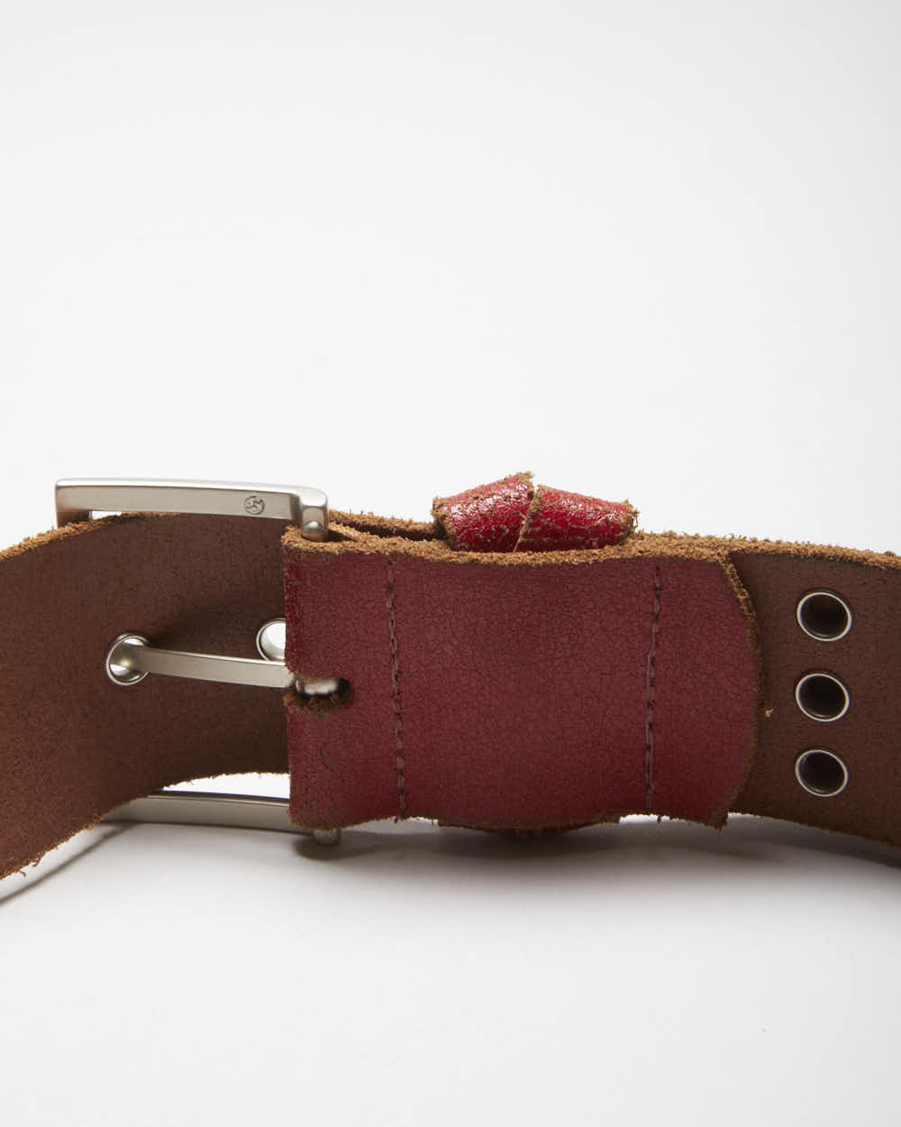 Vintage Y2k 00s Buffalo Eyelet Belt - W28-W32