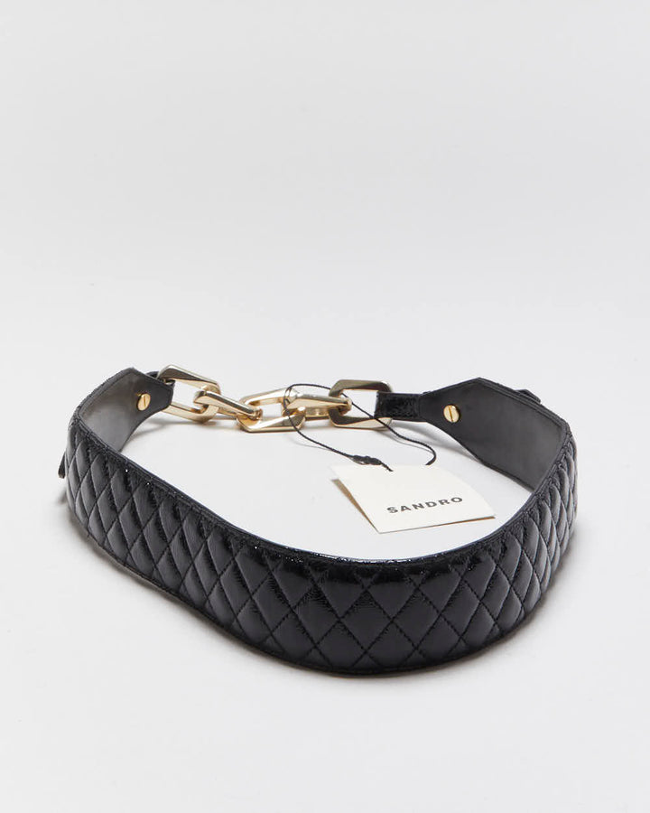 Deadstock Sandro Quilted Belt - W30