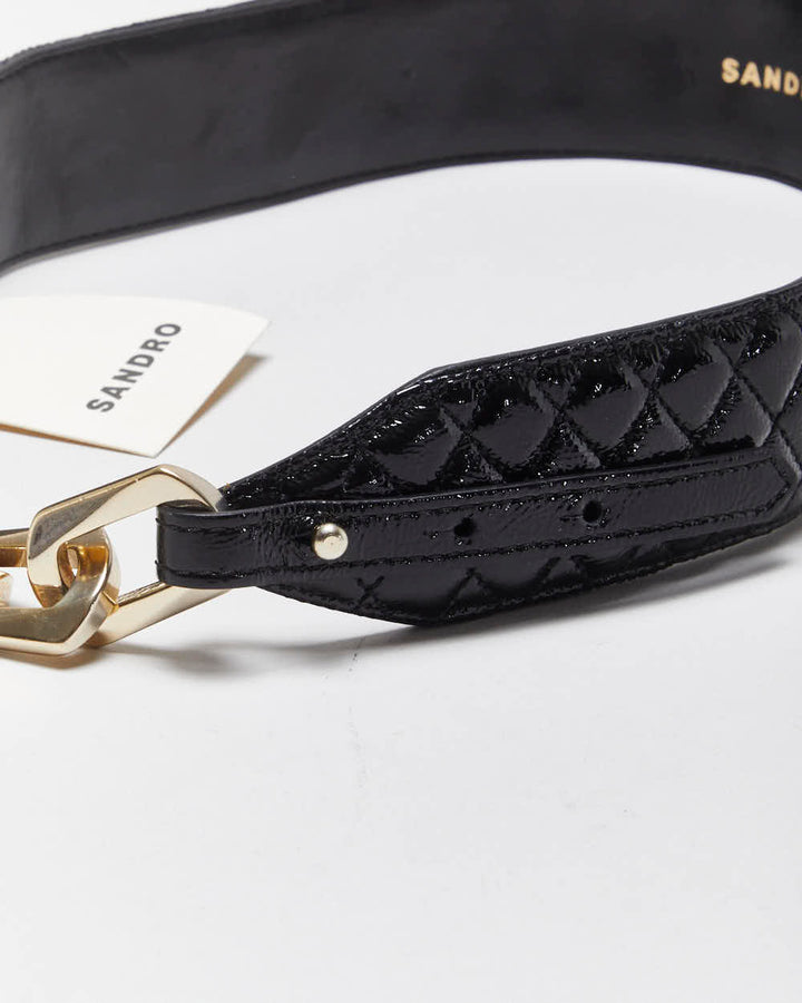 Deadstock Sandro Quilted Belt - W30