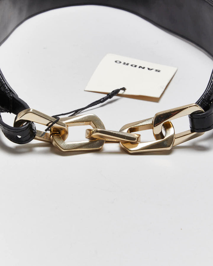 Deadstock Sandro Quilted Belt - W30