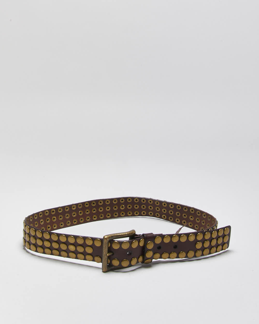 Vintage Danier Studded Leather Belt - W31-W35