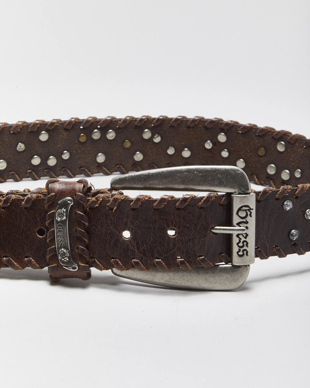 Vintage Y2k 00s Guess Charm Belt - W29-W33