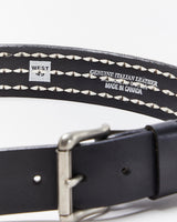 Vintage Y2k 00s Studded Leather Belt W29-W33