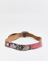 Vintage Y2k 00s Ed Hardy Leather Belt W31-W35