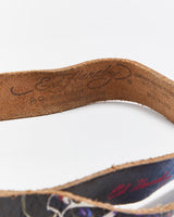 Vintage Y2k 00s Ed Hardy Leather Belt W31-W35