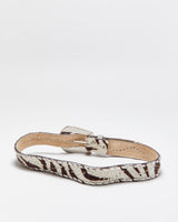 Vintage Y2k 00s Faux Hide Studded Belt W31-W35