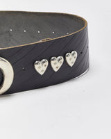 Vintage 1990s Chunky Studded Leather Belt - W32-W34