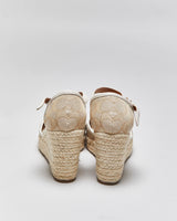 Vintage Y2k 2000s Coach Espadrille Wedges - UK3.5